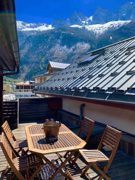 90M2 Hypercentre, Terrace, Next To Ski Lift Chamonix Kültér fotó