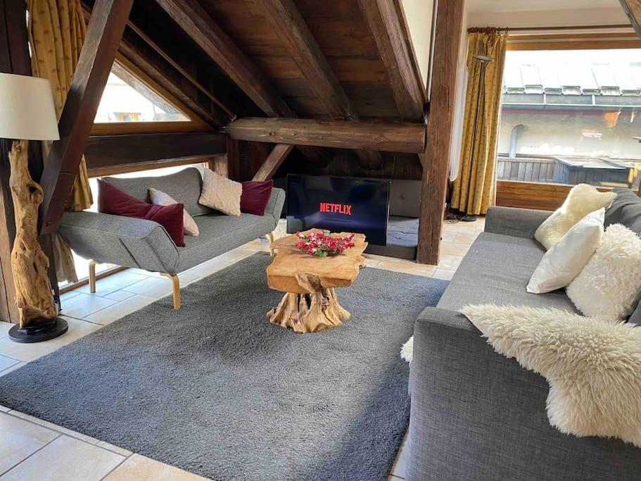 90M2 Hypercentre, Terrace, Next To Ski Lift Chamonix Kültér fotó